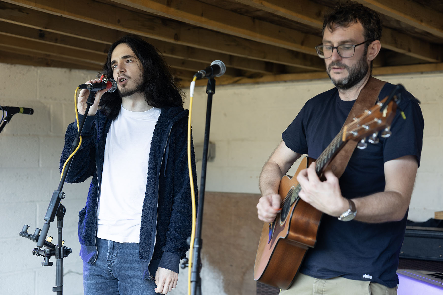 Charlie Martin & Barney Porter at Open Mic