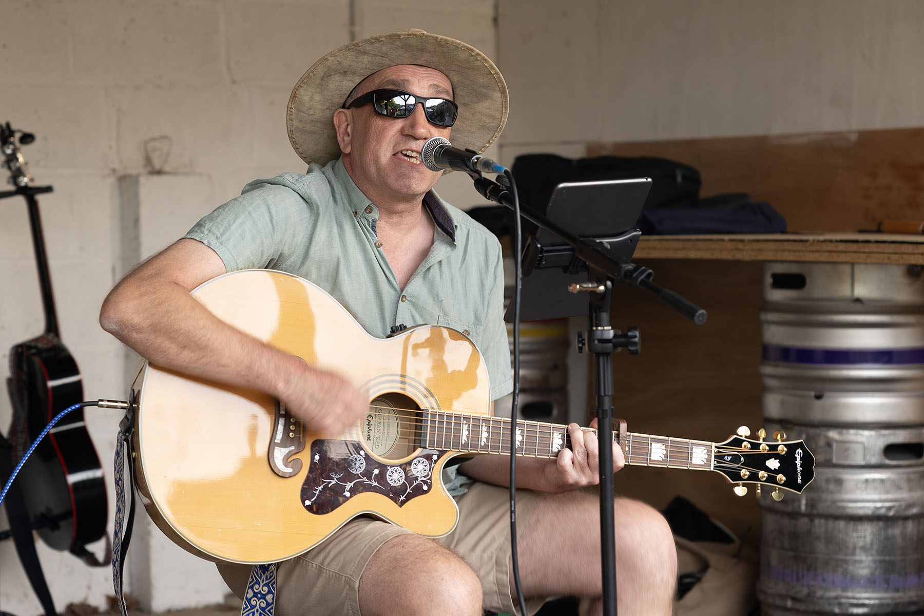 Mark Nursall at Folk Night