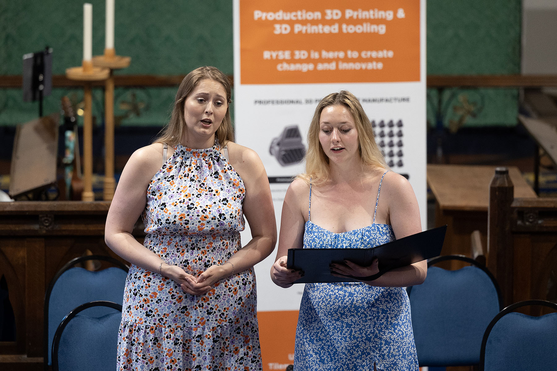 Robyn Pullen & Molly Hughes at Mrs. Porter's Chamberpot Pourri
